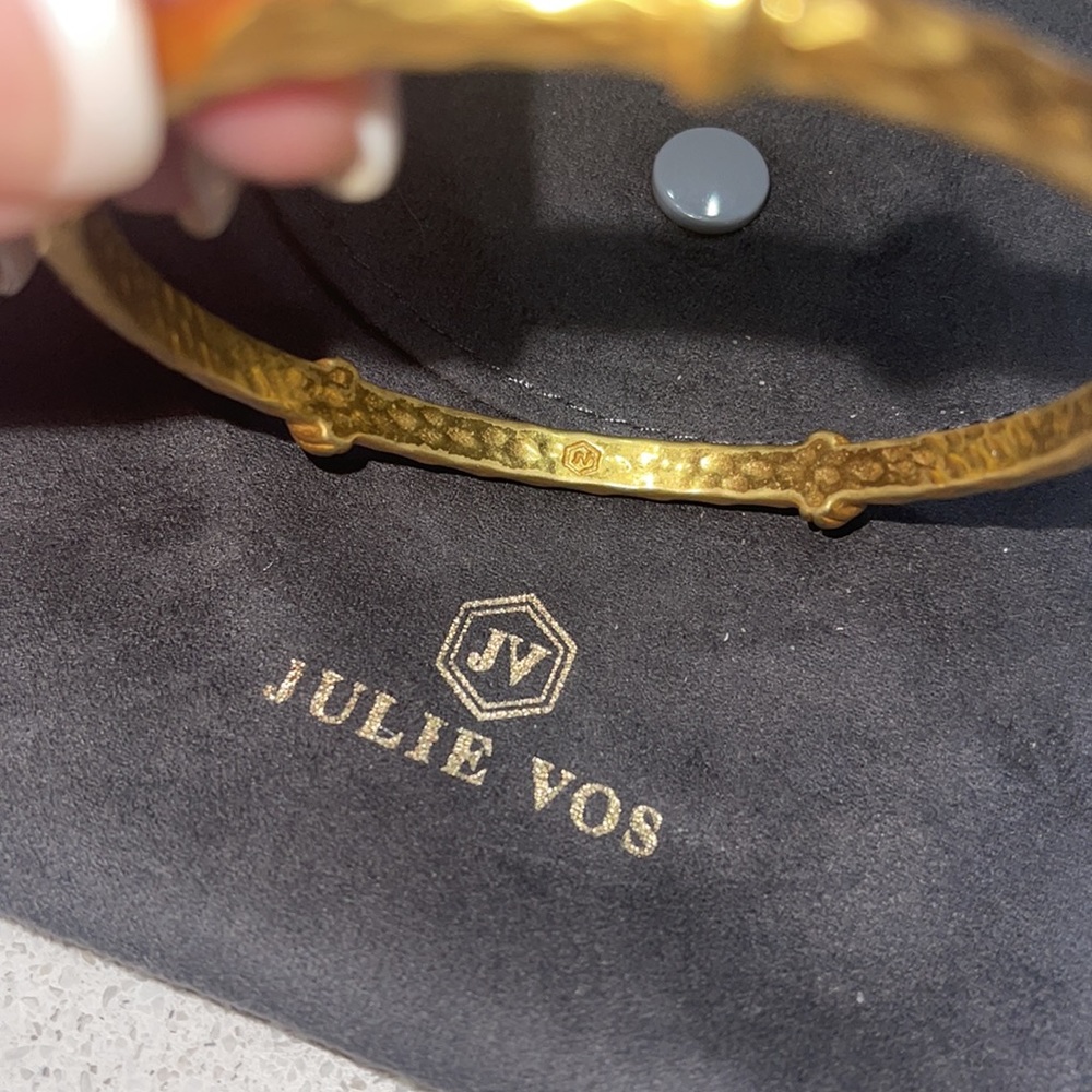 Julie Vos 24k gold bracelet Small - Medium size - Picture 4 of 4